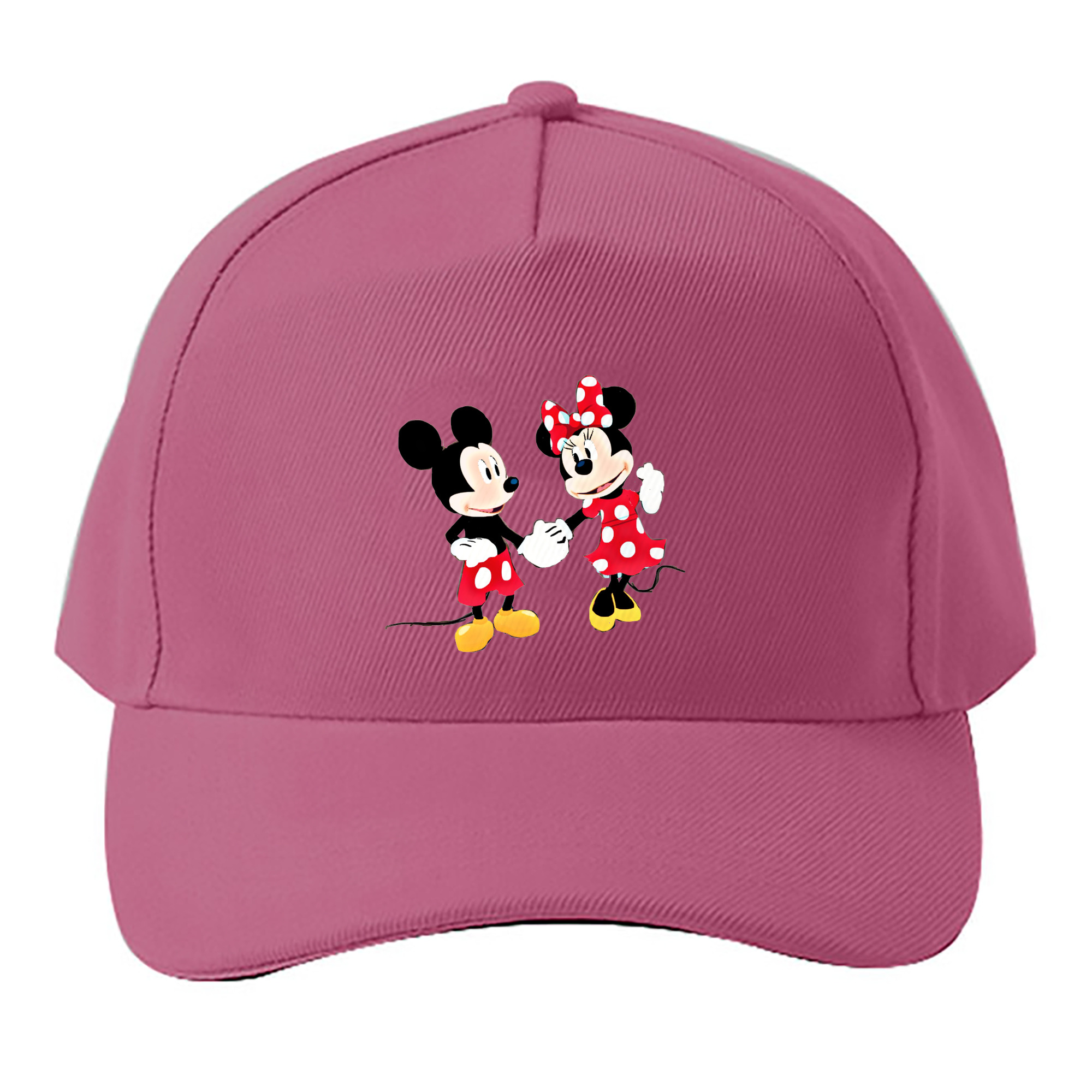 （画像用） ミッキーマウス Mickey Mouse ベースボールキャップ 綿100％ 男女兼用 帽子 スポーツ